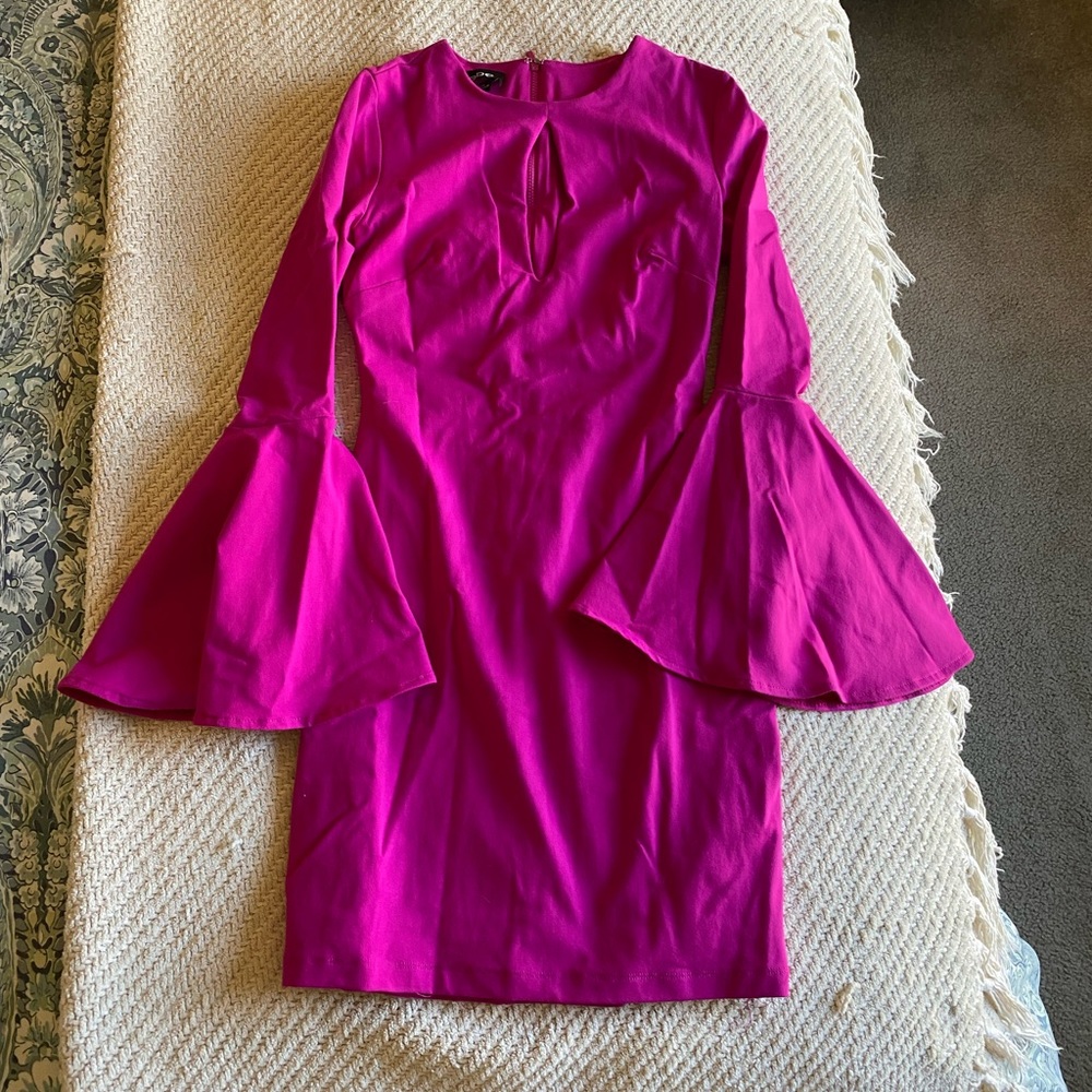 💖 HOT PINK BEBE DRESS